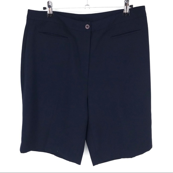 EP Pro Navy Blue Golf Shorts Size 12 - Picture 1 of 5